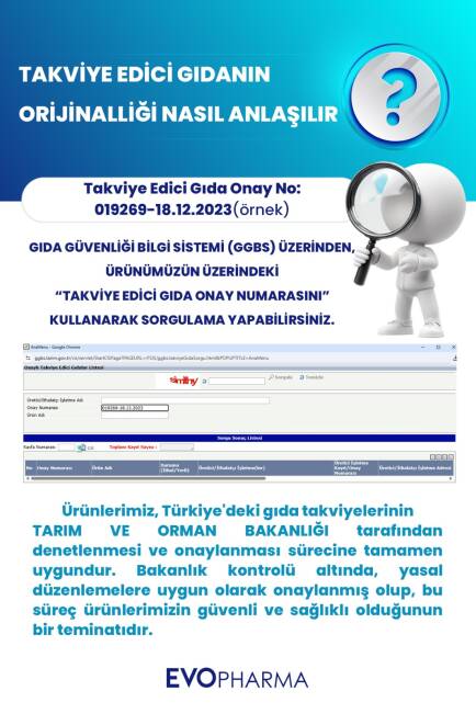 EVODUAL (Glikozamin, Kondroitin, MSM ve T İP II Kollajen İçeren Tablet Takviye Edici Gıda) - 8