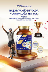 Mag632 Magnezyum, Vitamin B6 ve Vitamin D3K2 İçeren Kapsül Takviye Edici Gıda - 7